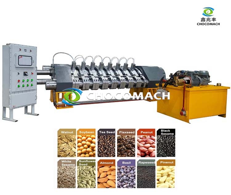 鑫兆豐YZYW42-8全自動(dòng)液壓榨油機(jī)