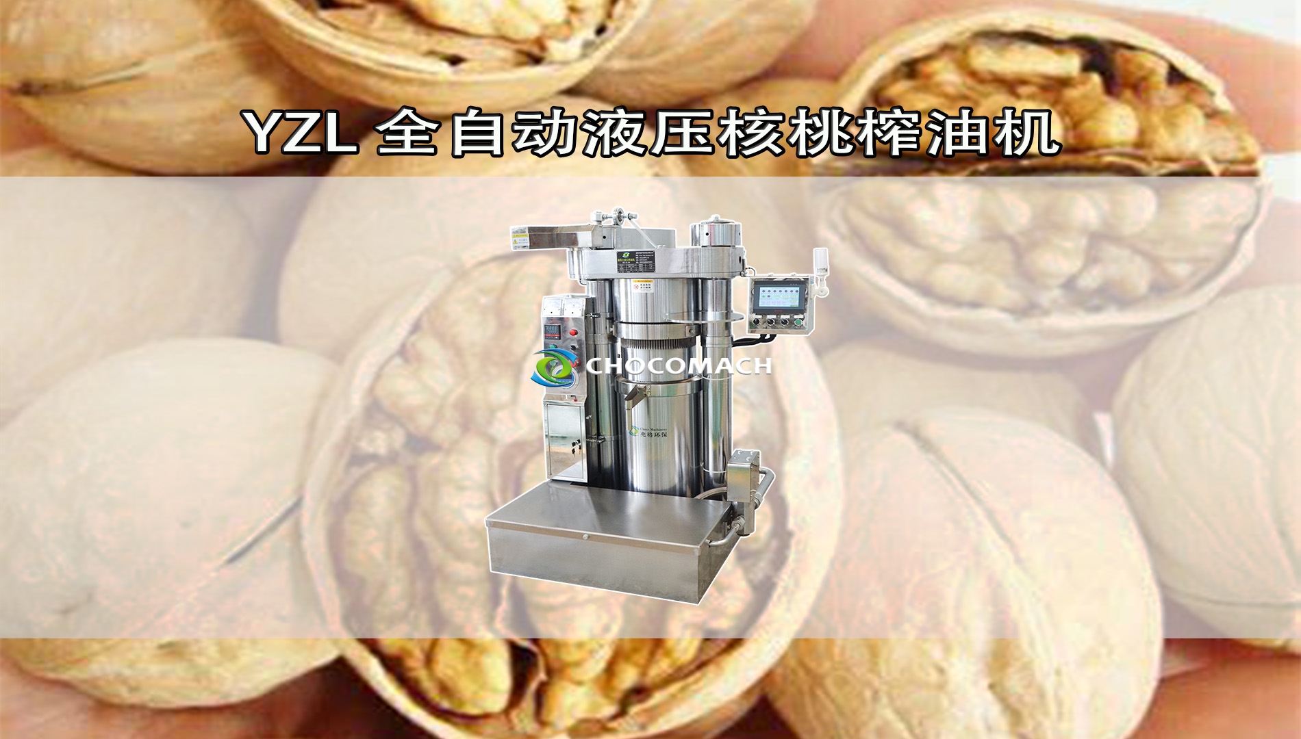 YZL液壓核桃榨油機(jī)壓榨核桃油